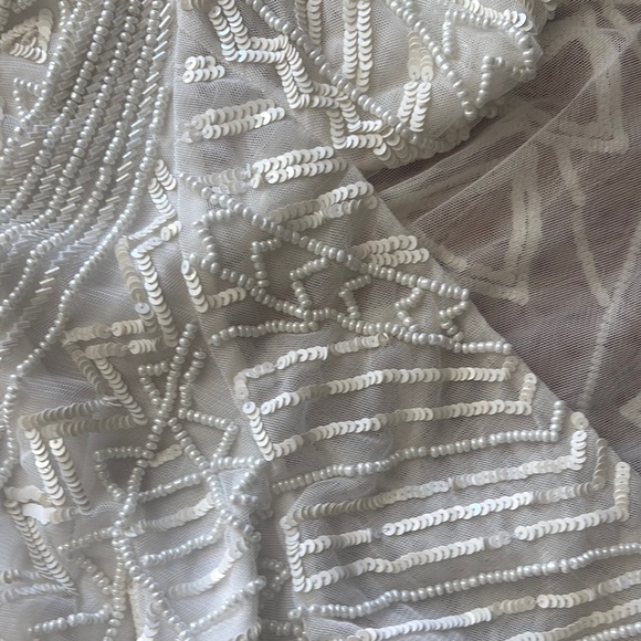 NWT Bridal Eloquii White One Shoulder Jumpsuit - Picture 3 of 14